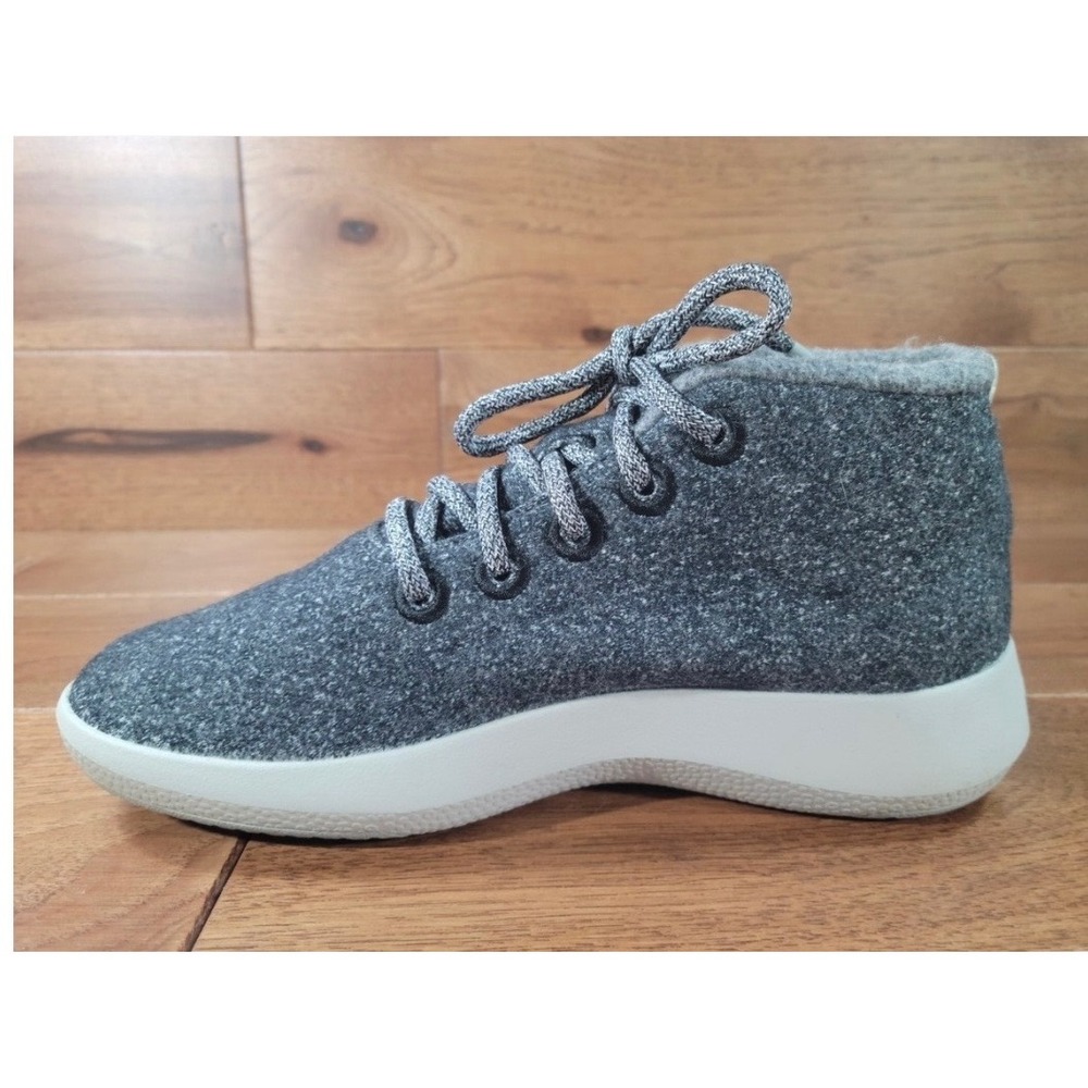 Allbirds Wool Runner-up Mizzle Women 8 Grey Water Repellent Mid-top Gorpcore